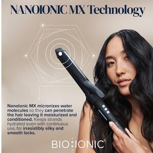 Bio Ionic Black Long Barrel Styler